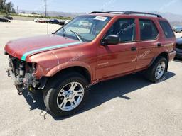 ISUZU RODEO S 2001 orange  gas 4S2DM58W814354438 photo #2