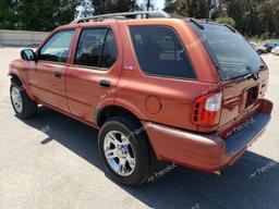 ISUZU RODEO S 2001 orange  gas 4S2DM58W814354438 photo #3