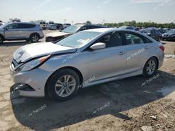 HYUNDAI SONATA GLS 2014 silver  gas 5NPEB4AC8EH867253 photo #2