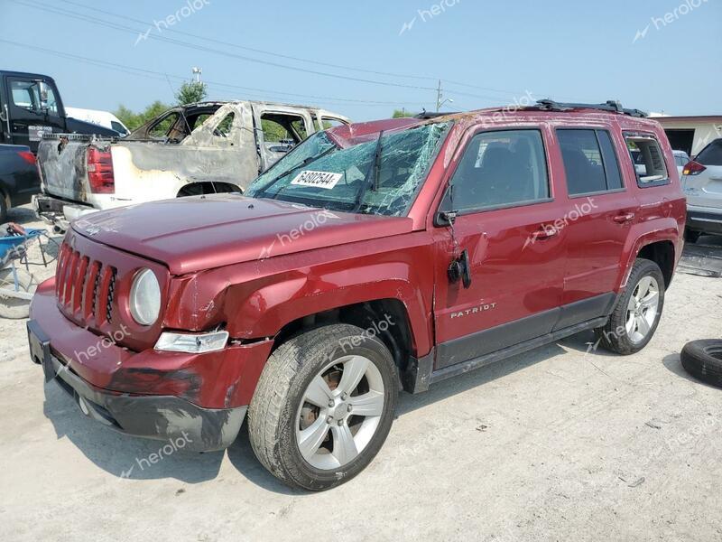 JEEP PATRIOT LA 2015 red  gas 1C4NJRFB0FD125744 photo #1