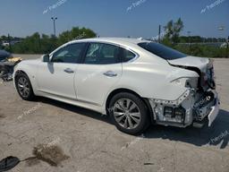 INFINITI Q70 3.7 2014 white  gas JN1BY1ARXEM320353 photo #3