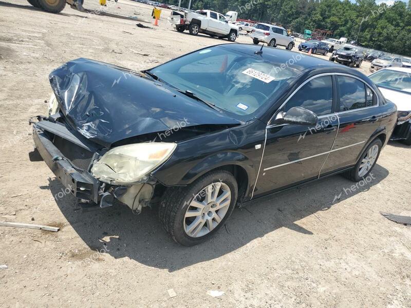 SATURN AURA XE 2007 black sedan 4d gas 1G8ZS57N17F183443 photo #1