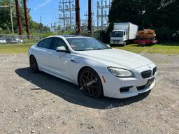 BMW 640 XI GRA 2014 white sedan 4d gas WBA6B8C57ED452552 photo #2