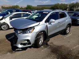 CHEVROLET TRAX 1LT 2017 silver  gas KL7CJLSB8HB093731 photo #2