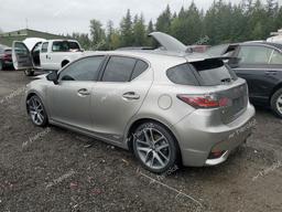 LEXUS CT 200 2017 silver  hybrid engine JTHKD5BH5H2283913 photo #3