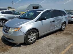 HONDA ODYSSEY LX 2013 gray sports v gas 5FNRL5H21DB009198 photo #2