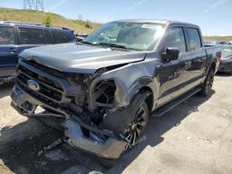 FORD F150 SUPER 2022 gray  gas 1FTFW1E52NFB91802 photo #2