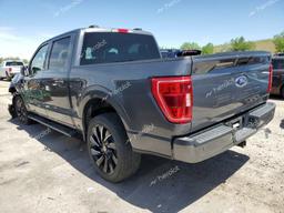 FORD F150 SUPER 2022 gray  gas 1FTFW1E52NFB91802 photo #3