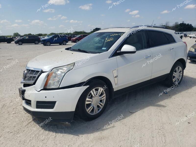 CADILLAC SRX LUXURY 2011 white  gas 3GYFNAEY4BS638936 photo #1