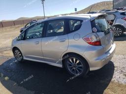 HONDA FIT SPORT 2012 silver  gas JHMGE8H58CC024045 photo #3