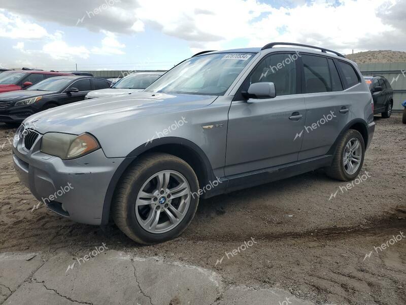 BMW X3 3.0I 2006 silver 4dr spor gas WBXPA93426WG81661 photo #1