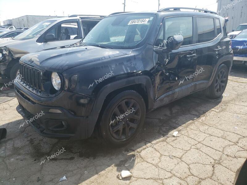 JEEP RENEGADE L 2017 black  gas ZACCJABBXHPF27631 photo #1