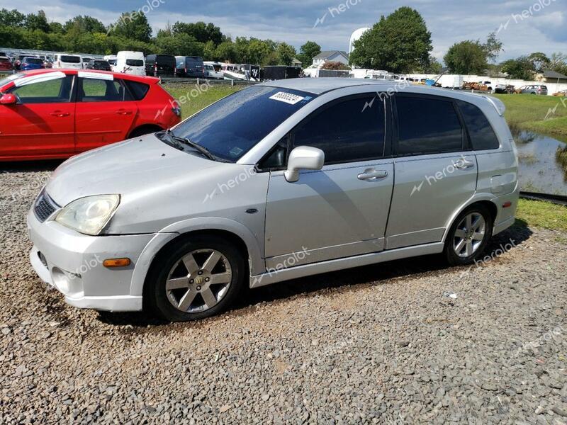 SUZUKI AERIO PREM 2006 silver  gas JS2RD61H165350497 photo #1