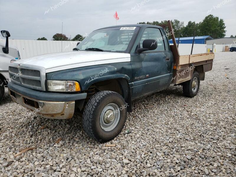 DODGE RAM 2500 1999 green pickup gas 3B7KF26Z0XM568927 photo #1