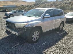 TOYOTA HIGHLANDER 2013 silver  gas 5TDBK3EH9DS230464 photo #2