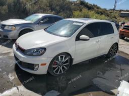 VOLKSWAGEN GTI 2014 white  gas WVWHD7AJ7EW007488 photo #2