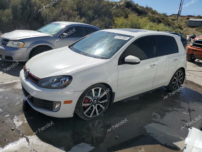 VOLKSWAGEN GTI 2014 white  gas WVWHD7AJ7EW007488 photo #1