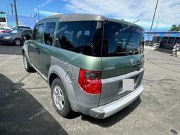 HONDA ELEMENT EX 2004 green 4dr spor gas 5J6YH28624L015923 photo #4