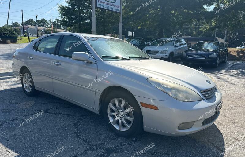 LEXUS ES 300 2003 silver sedan 4d gas JTHBF30G330106466 photo #1