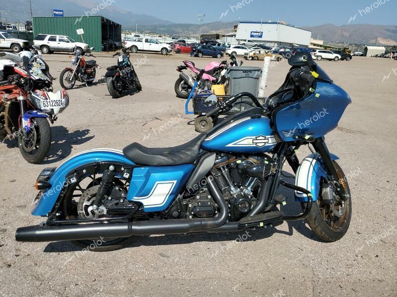 HARLEY-DAVIDSON FLTRXST 2023 blue  gas 1HD1ACL15PB639348 photo #1