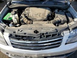 KIA BORREGO LX 2009 silver  gas KNDJH741795032985 photo #4