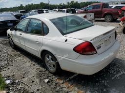 FORD TAURUS SE 2005 white sedan 4d flexible fuel 1FAHP53225A211412 photo #3