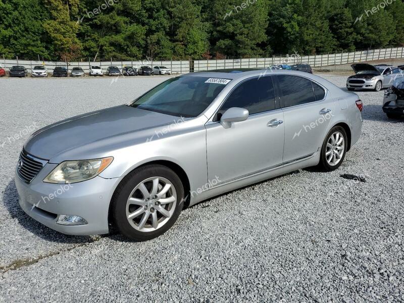 LEXUS LS 460 2008 silver sedan 4d gas JTHBL46F685077780 photo #1