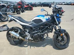 SUZUKI SV650 2018 blue  gas JS1VP55A3J2100092 photo #2