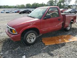 CHEVROLET S TRUCK S1 1997 burgundy  gas 1GCCS1449V8168710 photo #2