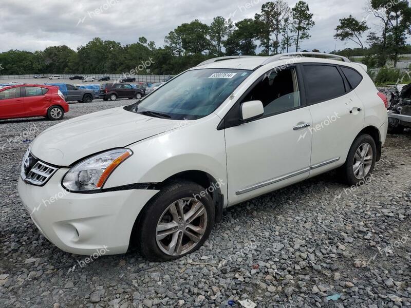 NISSAN ROGUE S 2012 white  gas JN8AS5MT3CW253870 photo #1