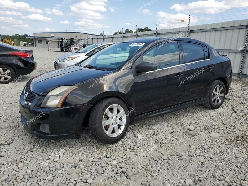 NISSAN SENTRA 2.0 2012 black  gas 3N1AB6AP7CL740779 photo #1