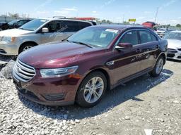 FORD TAURUS SEL 2018 burgundy  gas 1FAHP2H86JG120128 photo #2