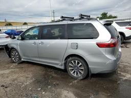 TOYOTA SIENNA XLE 2020 silver  gas 5TDDZ3DC2LS237071 photo #3