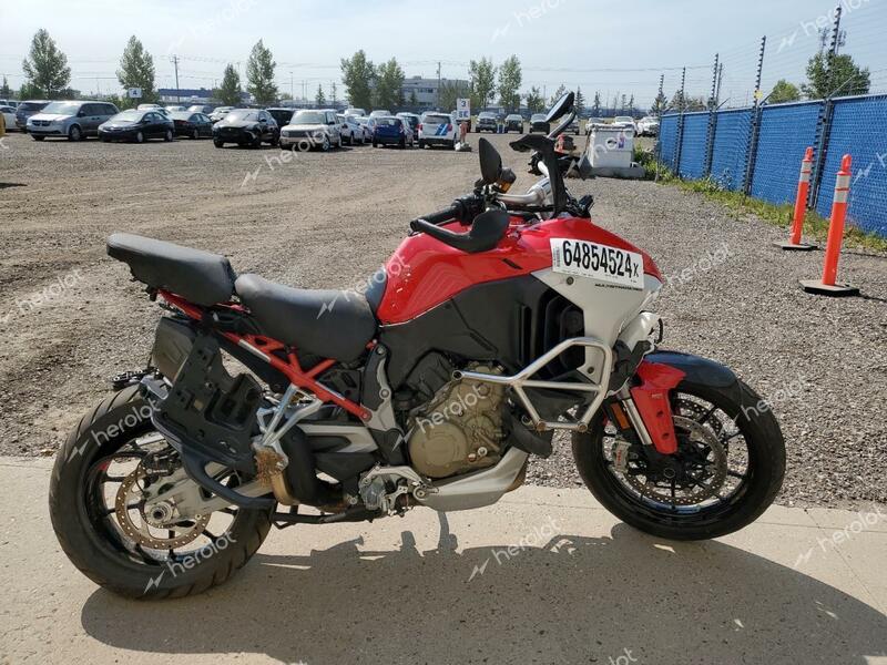 DUCATI MULTISTRAD 2022 red  gas ZDMAALVW4NB009204 photo #1