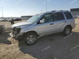 HONDA PILOT EXL 2003 silver  gas 2HKYF18523H004730 photo #2