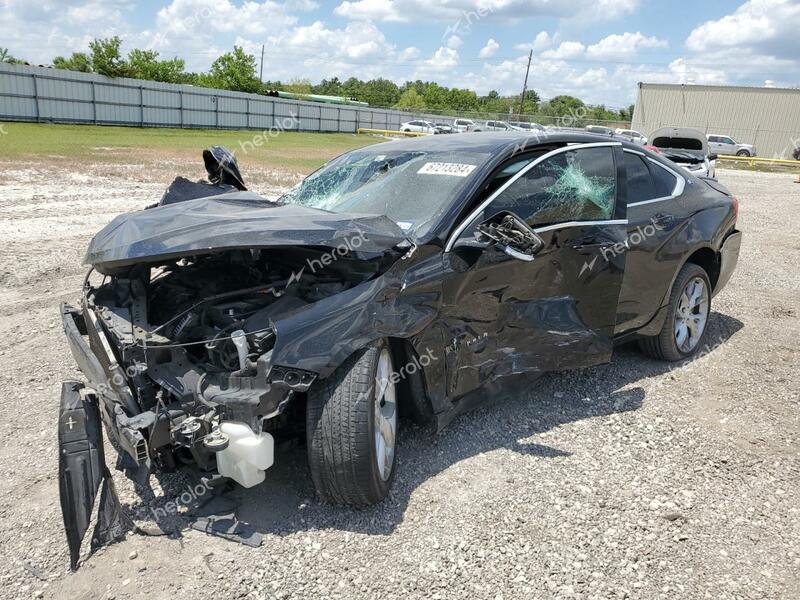 CHEVROLET IMPALA LT 2016 black  gas 2G1115S31G9167823 photo #1