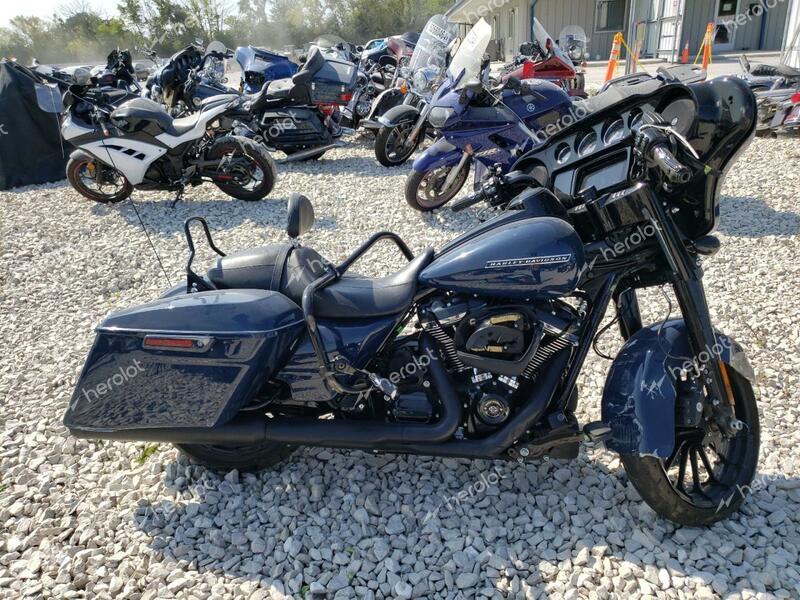 HARLEY-DAVIDSON FLHXS 2019 blue  gas 1HD1KRP18KB600207 photo #1