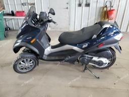 PIAGGIO MP3 400 2009 blue motor sc gas ZAPM590T195000959 photo #4