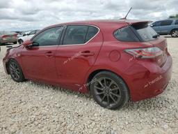 LEXUS CT 200 2012 red  hybrid engine JTHKD5BH3C2102221 photo #3