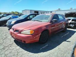 PONTIAC GRAND AM S 2001 burgundy  gas 1G2NE52T81M646431 photo #2