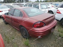 PONTIAC GRAND AM S 2001 burgundy  gas 1G2NE52T81M646431 photo #3