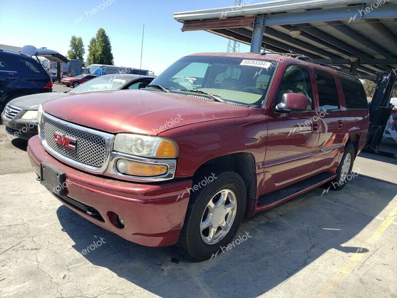 GMC DENALI XL 2002 burgundy  gas 1GKFK66U12J314212 photo #1