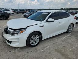 KIA OPTIMA LX 2016 white  gas KNAGT4L38G5085019 photo #2