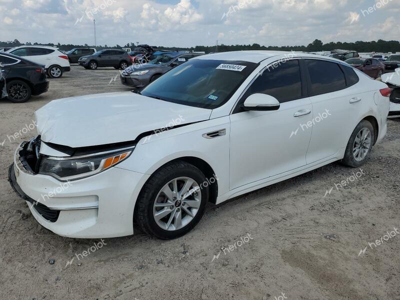 KIA OPTIMA LX 2016 white  gas KNAGT4L38G5085019 photo #1