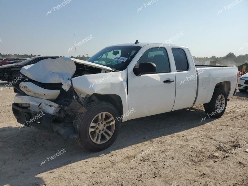 CHEVROLET SILVERADO 2008 white  gas 1GCEC19X08Z298107 photo #1