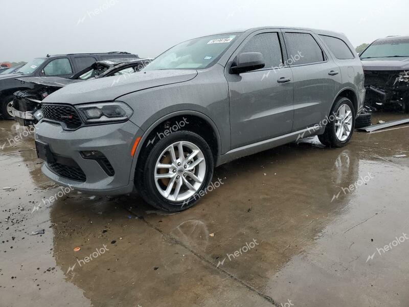 DODGE DURANGO GT 2022 gray  flexible fuel 1C4RDHDG3NC130992 photo #1