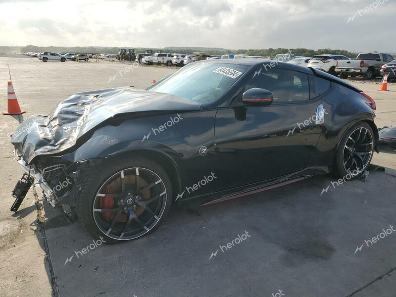 NISSAN 370Z BASE 2015 black  gas JN1AZ4EH8FM442156 photo #1