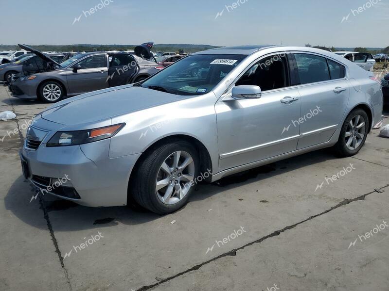 ACURA TL 2012 silver  gas 19UUA8F55CA021278 photo #1