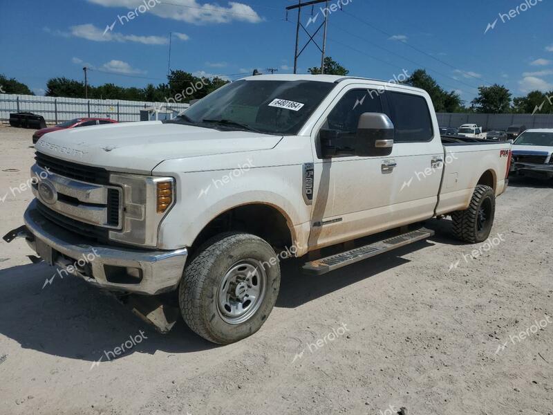 FORD F250 SUPER 2019 white  diesel 1FT7W2BT6KEC28493 photo #1