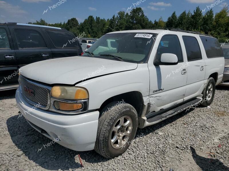 GMC DENALI XL 2001 white  gas 1GKFK66U21J214067 photo #1